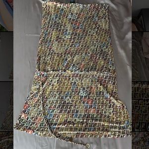 RARE FENDI MONOGRAM DRESS or TOP
